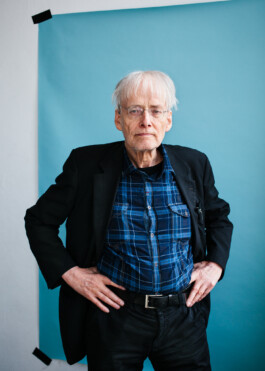 Portrait vom Künstler Timm Ulrichs 
